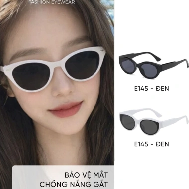 Kính mát ELASHION E145 mắt mèo thời thượng 2.025 - UV400, nam nữ, giảm giá 20%