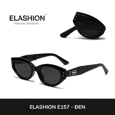 Kính mát gập ELASHION E157 - Kính râm gọn nhẹ, thời trang cá tính, bảo vệ UV, còn 225.000