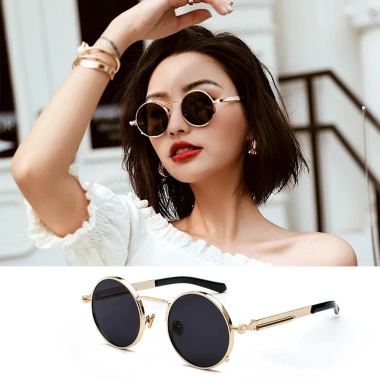 Kính Mát Gọng Kim Loại Tròn Nhiều Màu Sắc - Thời Trang, Giá 86.414 VND Giảm Đặc Biệt