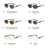 Kính Mát Gọng Oval Phong Cách Âu Mỹ - Thời Trang Nam Nữ, Chống UV, Giá 46.116₫ 4