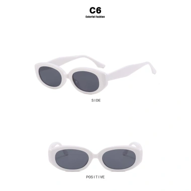 Kính Mát Gọng Oval UV400 - Phong Cách Cổ Điển Nam Nữ, Giao Hàng 24h, Giá 38.000₫