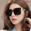 Kính Mát Gọng Vuông Cỡ Lớn Phong Cách Hàn Quốc Thời Trang Hè Nam Nữ Giá 72.075đ