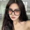 Kính Mát KIQI-FASHION Gọng Vuông Nữ Chống UV Thời Trang COD Giá chỉ 64.137đ 9