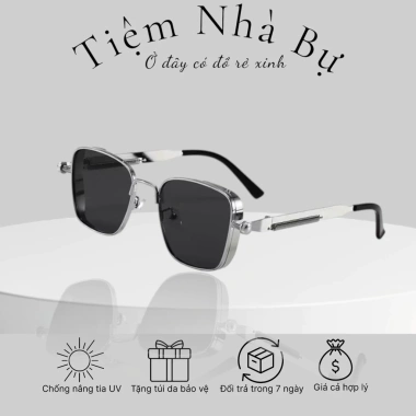 Kính mát nam nữ Bự Store kiểu dáng cổ điển restock chống UV 1.190 - Giá chỉ 89.000đ