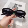 Kính mát nam nữ gọng bầu dục retro thời trang Hàn Quốc, chống UV, mắt oval gọng nhỏ - 18.900₫ 6