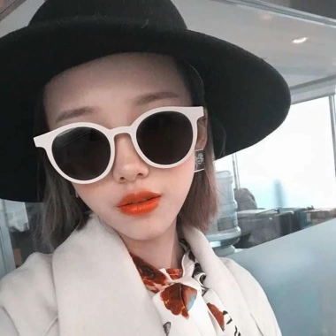 Kính mát nam nữ thời trang mắt tròn - Unisex chống tia UV đẹp biển, giá 15.000₫ 3
