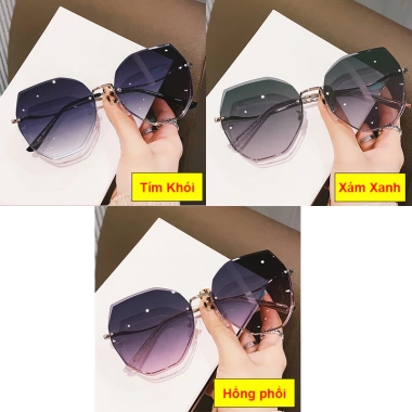 Kính mát nữ 2.026 gọng tròn Hàn Quốc - Chống bụi, UV, du lịch biển - 99.000₫ 2 Kính mát nữ 2.026 gọng tròn Hàn Quốc - Chống bụi, UV, du lịch biển - 99.000₫ 2