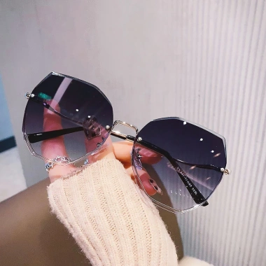 Kính mát nữ 2.026 gọng tròn Hàn Quốc - Chống bụi, UV, du lịch biển - 99.000₫