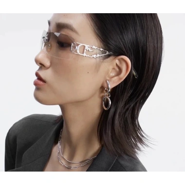 Kính Mát Nữ Cao Cấp Đính Đá Vuông Nhỏ Cá Tính Y2K – Giá chỉ 179.000₫ 8