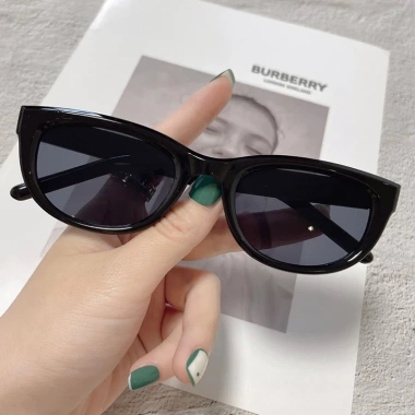Kính mát nữ gọng bầu dục k96 phong cách retro Hàn Quốc, chống tia UV thời trang 7