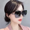 Kính mát Nữ UV400 khung lớn nhẹ dây xích chống nắng mùa hè du lịch - 139.320₫ 3