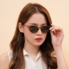 Kính Mát Nữ VIENDO Đen Mắt Mèo UV cao cấp, đa năng xe đạp, thể thao, lái xe - 1-6 độ 10