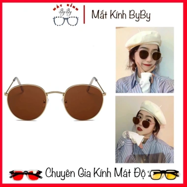 Kính Mát Râm Cận Mắt Nâu Trà Gọng Kim Loại Hàn Quốc Trẻ Trung Lắp Cận Độ Theo Yêu Cầu 150k 2 Kính Mát Râm Cận Mắt Nâu Trà Gọng Kim Loại Hàn Quốc Trẻ Trung Lắp Cận Độ Theo Yêu Cầu 150k 2
