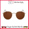 Kính Mát Râm Cận Mắt Nâu Trà Gọng Kim Loại Hàn Quốc Trẻ Trung Lắp Cận Độ Theo Yêu Cầu 150k 3