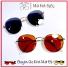 Kính Mát Râm Cận Mắt Nâu Trà Gọng Kim Loại Hàn Quốc Trẻ Trung Lắp Cận Độ Theo Yêu Cầu 150k 6