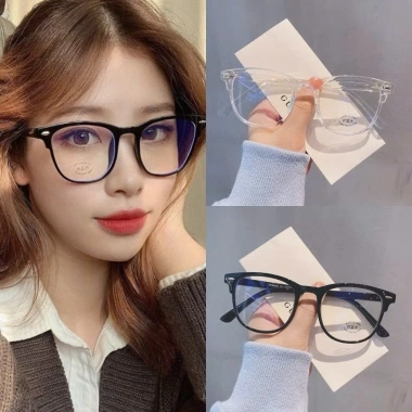 Kính mắt râm mát nam nữ không độ, chống ánh sáng xanh, phong cách Hàn Quốc 007 - Giá chỉ 30.000đ 7