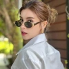 Kính râm cổ điển hip‑hop cá tính cho nam nữ, khung nhỏ thời trang 10.560₫