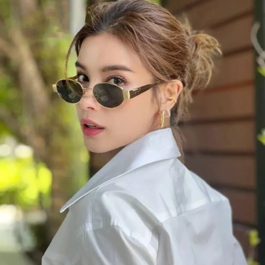 Kính râm cổ điển hip‑hop cá tính cho nam nữ, khung nhỏ thời trang 10.560₫