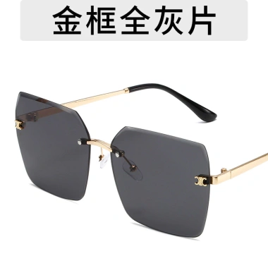 Kính râm COD San9 kim loại viền không khung Ins Hàn Quốc - Giá 86.400₫