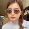 Kính râm gọng bầu dục thời trang Châu Âu và Mỹ cho nữ - Giá ưu đãi 59.400 VND 4