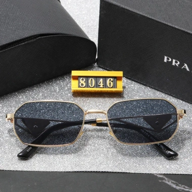 Kính râm gọng kim loại nhỏ cổ điển, che nắng hiệu quả - Giá chỉ 133.134 VND