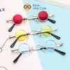 Kính Râm Gọng Tròn Siêu Nhỏ Loại 1 Mắt Thầy Bói Hip Hop Nam Nữ 29.900 VND 4
