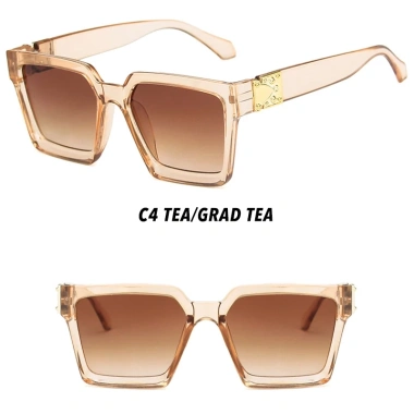 Kính râm gọng vuông cỡ lớn INS thời trang Nữ Nam - Giá chỉ 54.000₫ giảm tới 11.880₫