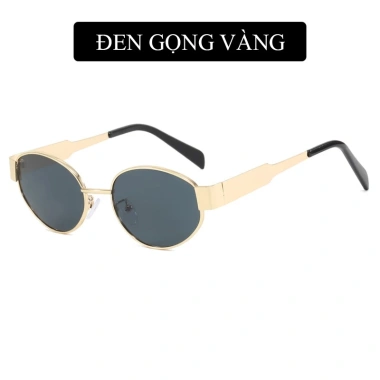 Kính râm Hàn Quốc nam nữ - Thiết kế thời trang, kèm hộp đựng và khăn lau, giảm còn 219k