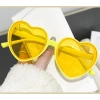 Kính râm hình trái tim tình yêu Unisex UV400, không vành, màu sắc Retro mắt mèo Vintage - Giá 25.137 VND 7