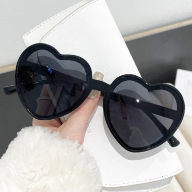 Kính râm hình trái tim tình yêu Unisex UV400, không vành, màu sắc Retro mắt mèo Vintage - Giá 25.137 VND 10