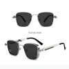 Kính râm LYMEDIA kim loại cổ điển màu đen UV400 bảo vệ mắt, phong cách Punk cho nam - Giá ưu đãi 68.904 VND 5