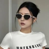 Kính râm mắt mèo phong cách Hàn Quốc UV400 cho nam nữ - Thời trang đi biển, đi chơi, bảo vệ mắt 425
