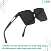 Kính Râm Nam Nữ Dáng Vuông Chống UV, Thời Trang Đi Đường Du Lịch Tiệc - 87.000₫ 5