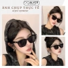 Kính râm nam nữ gọng vuông UV400 bảo vệ mắt hottrend R9 phù hợp du lịch đi đường 70.000₫ 2