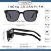 Kính râm nam nữ gọng vuông UV400 bảo vệ mắt hottrend R9 phù hợp du lịch đi đường 70.000₫ 4