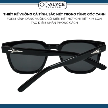 Kính râm nam nữ gọng vuông UV400 bảo vệ mắt hottrend R9 phù hợp du lịch đi đường 70.000₫ 5