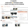Kính râm nam nữ gọng vuông UV400 bảo vệ mắt hottrend R9 phù hợp du lịch đi đường 70.000₫ 9