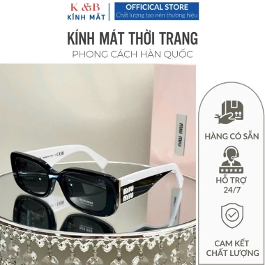 Kính Râm Nữ MIUMIU UV400 Thời Trang Hàn Quốc Unisex - Giảm 45% Chỉ 95.150₫
