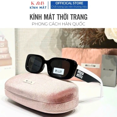 Kính Râm Nữ MIUMIU UV400 Thời Trang Hàn Quốc Unisex - Giảm 45% Chỉ 95.150₫