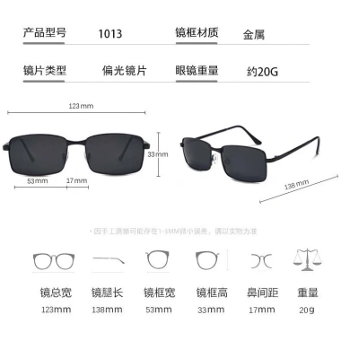 Kính râm phân cực cao cấp nam gọng kim loại, chống UV, giá chỉ 56.160₫