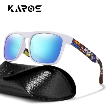 Kính râm phân cực KAROS UV400 unisex thời trang bảo vệ mắt khi câu cá du lịch giảm 17%