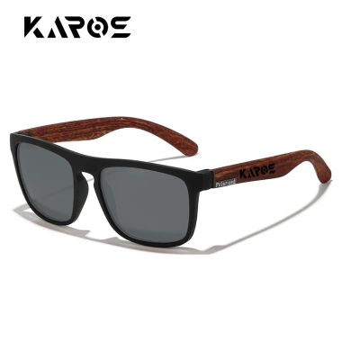 Kính râm phân cực KAROS UV400 unisex thời trang bảo vệ mắt khi câu cá du lịch giảm 17%