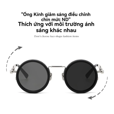 Kính râm phân cực ND9 điều chỉnh, chống nắng cho du lịch, cắm trại, bãi biển