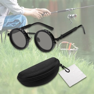 Kính râm phân cực ND9 điều chỉnh, chống nắng cho du lịch, cắm trại, bãi biển 7 Kính râm phân cực ND9 điều chỉnh, chống nắng cho du lịch, cắm trại, bãi biển 7