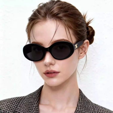 Kính Râm Phân Cực Oval INNI 3.948 Retro Gọng Dày UV400 – Nữ Giá 249k 2