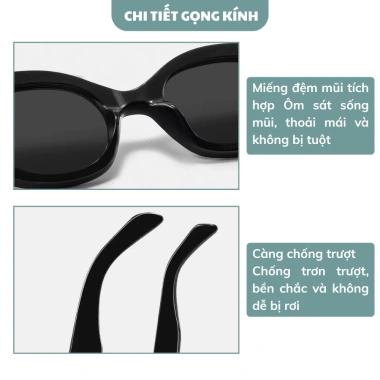 Kính Râm Phân Cực Oval INNI 3.948 Retro Gọng Dày UV400 – Nữ Giá 249k 6