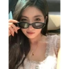 Kính râm SUN STATION ZOE gọng oval nam nữ hot trend 2.023, chống bụi bảo vệ mắt - 149.000 VND 3