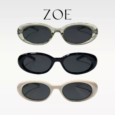 Kính râm SUN STATION ZOE gọng oval nam nữ hot trend 2.023, chống bụi bảo vệ mắt - 149.000 VND 8