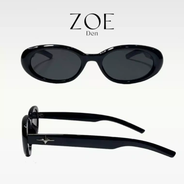 Kính râm SUN STATION ZOE gọng oval nam nữ hot trend 2.023, chống bụi bảo vệ mắt - 149.000 VND 10