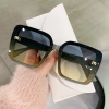 Kính râm thời trang Hàn Quốc khung vuông nữ chống tia UV giá ưu đãi 65.888₫ 6